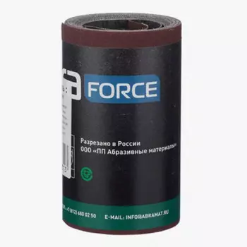 бумага наждачная ABRAFORCE ткань 100ммх5м Р180, арт.500024844