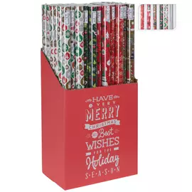 бумага упаковочная 70х200см KOOPMAN Новогодняя-2 в асс-те