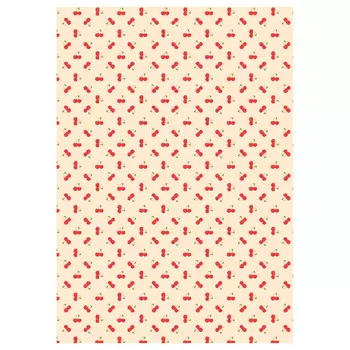 бумага упаковочная MESHU Вишенки 70х100см