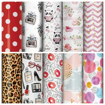 бумага упаковочная ЗОЛОТАЯ СКАЗКА For Women 70x100см в асс-те