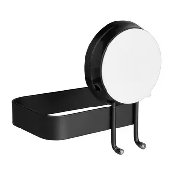 бумагодержатель АКВАЛИНИЯ Nero W8002-12 на липучке металл черный