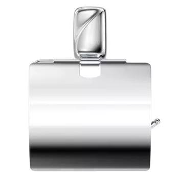 бумагодержатель FORA Flower закрытый хром