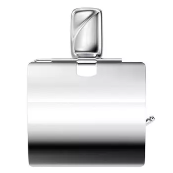 бумагодержатель FORA Flower закрытый хром