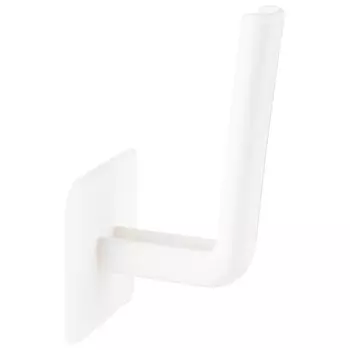 бумагодержатель РЫЖИЙ КОТ Eline открытый пластик белый