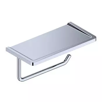 бумагодержатель WASSERKRAFT K-1325 открытый с полочкой для телефона хром