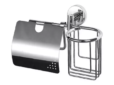 бумагодержатель LEDEME Oval L1703-1 закрытый держатель для освежителя хром