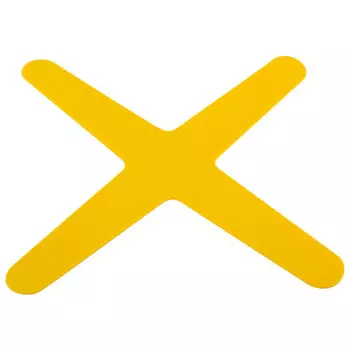 бумеранг четырехлопастной Моно 29,5х29,5см пластик в асс-те