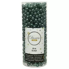 бусы Жемчуг 8ммх10м пластик голубой рассвет