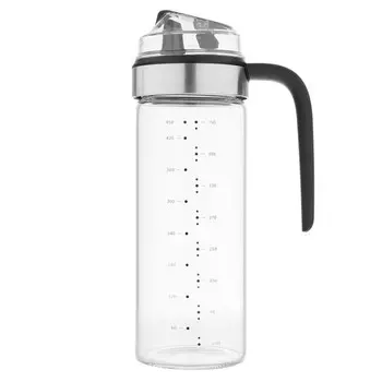 бутылка для масла/уксуса WALMER Home Chef 500мл c с крышкой пластик, стекло, сталь