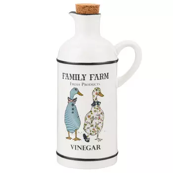 бутылка для уксуса LEFARD Family farm 430мл фарфор