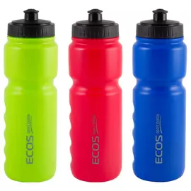 бутылка велосипедная ECOS 850мл пластик микс цвета