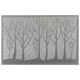 cалфетка сервировочная 30х45см черно-белая, арт.FH91022