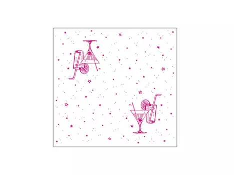 cалфетки СЫКТЫВКАРСКИЕ Рисунок 1-слойные 24х24см 50шт в ассортименте