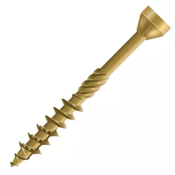 cаморез для террасной доски 5,0х60мм 10шт TORX 25 усиленный с антикоррозийным покрытием