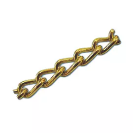 цепь декоративная 2,0мм панцирная латунь