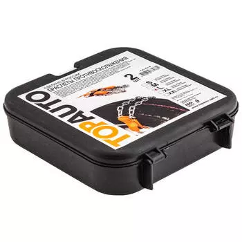 цепь противоскольжения TOPAUTO М кроссоверы 2шт кейс