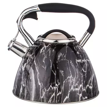 чайник AGNESS Fantasy 3л со свистком нерж.сталь индукция