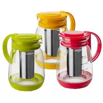 чайник APOLLO Lush 1,6л стекло, пластик, нерж.сталь микс цвета