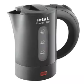 чайник дорожный TEFAL KO120B30 650Вт 0,5л пластик серый