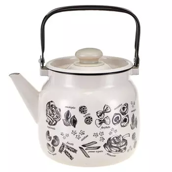 чайник HITT Графика 3,5л эмалированная сталь индукция