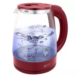 чайник HOME ELEMENT HE-KT185 1800Вт 2,0л стекло красный