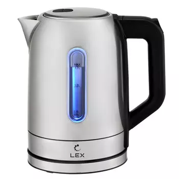 чайник LEX LX 30018-1 2200Вт 1,7л металл серебристый