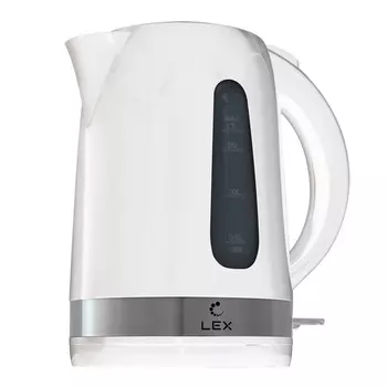 чайник LEX LX 30028-1 2200Вт 1,7л пластик белый