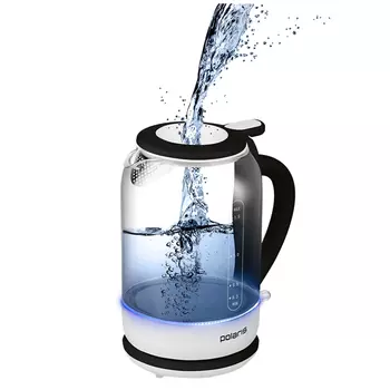 чайник POLARIS PWK1759CGL 2150Вт 1,5л стекло черн.