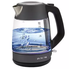 чайник POLARIS PWK1760CGL 2150Вт 1,7л стекло графитовый