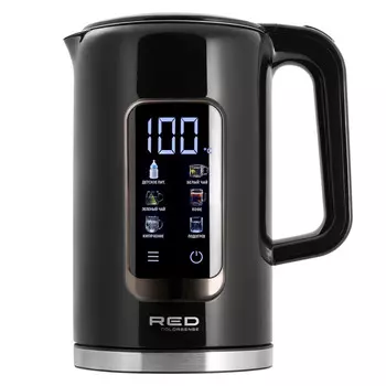 чайник RED SOLUTION AM120D 2000Вт 1,7л металл/пластик черный