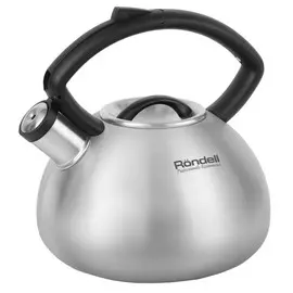 чайник RONDELL Trumpf 2,8л нерж.сталь со свистком