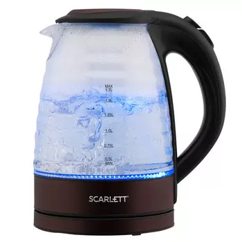 чайник SCARLETT SC-EK27G97 2200Вт 1,7л коричневый