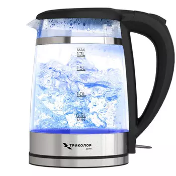 чайник Триколор KT521G 1850Вт 1,7л стекло