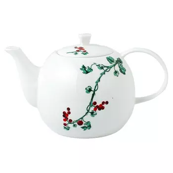 чайник ZAPEL Berry 1475мл костяной фарфор