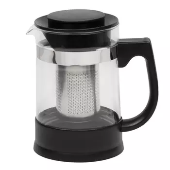 чайник заварочный RESTO Keid 950мл стекло, нерж.сталь, пластик, силикон