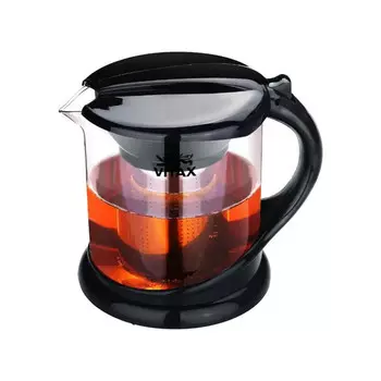 чайник заварочный VITAX Alnwick 1л термостекло, пластик, нерж.сталь