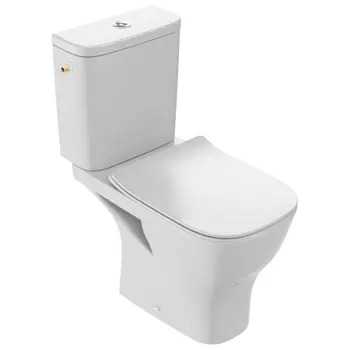 чаша унитаза JACOB DELAFON Struktura без ободковая горизонтальный выпуск без сиденья