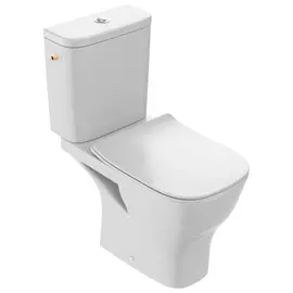 чаша унитаза JACOB DELAFON Struktura без ободковая горизонтальный выпуск без сиденья