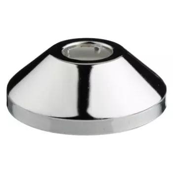 чашка декоративная 3/4" хром высокая