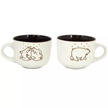 чашка-джамбо Доброта 450мл 11см керамика