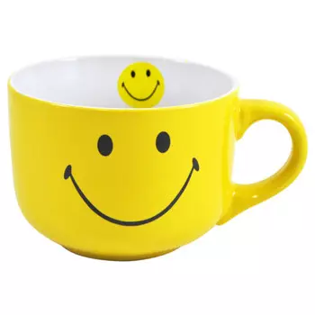 чашка-джамбо GRAND OPULENT Улыбка 450мл керамика