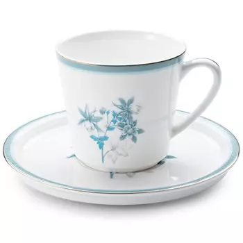 чашка с блюдцем APOLLO Melancolique 220мл костяной фарфор