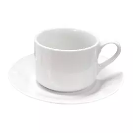 чашка с блюдцем Classic 220мл фарфор