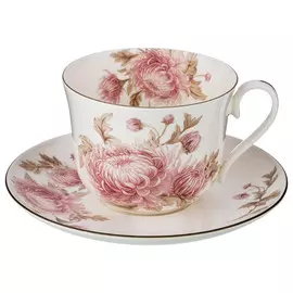 чашка с блюдцем LEFARD Астра 450мл фарфор