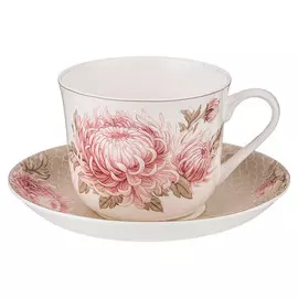 чашка с блюдцем LEFARD Астра 500мл фарфор