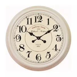 часы настенные 21.8.9П2 D420мм бежевый с золотой патиной береза