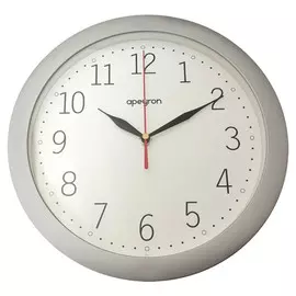 часы настенные APEYRON PL01.006 пластик серый/белый