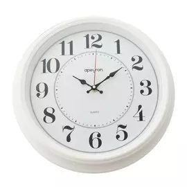часы настенные APEYRON PL12.2 пластик белый