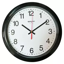 часы настенные APEYRON PL 1.112 черный пластик