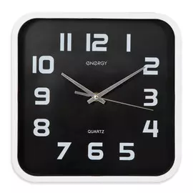 часы настенные ENERGY ЕС-09 245х245мм пластик